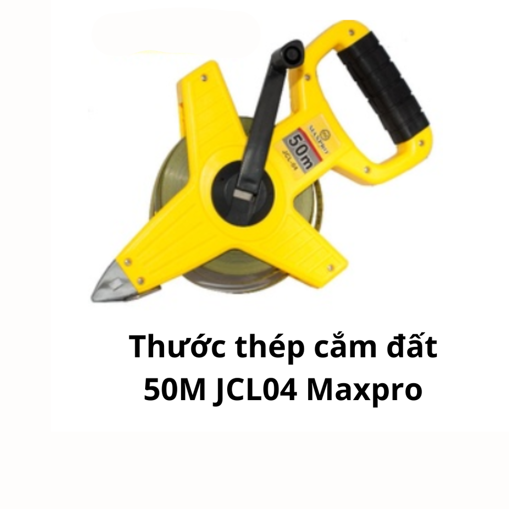 Thước thép cắm đất 50M JCL04 Maxpro