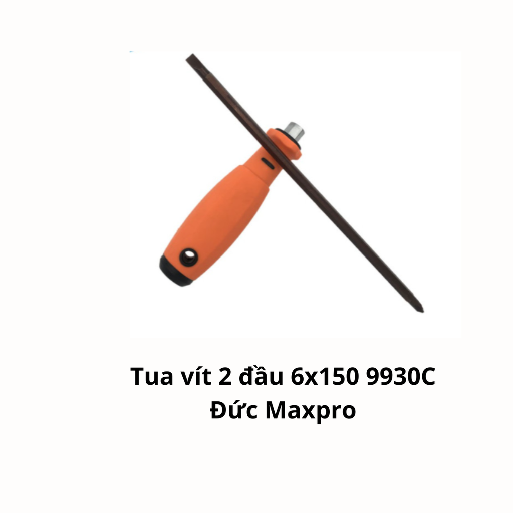 Tua vít 2 đầu 6x150 9930C Đức Maxpro