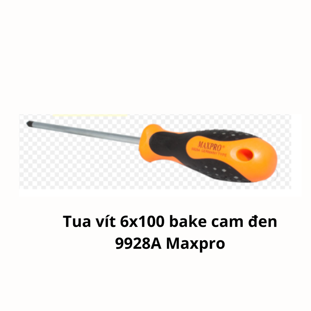 Tua vít 6x100 bake cam đen 9928A Maxpro