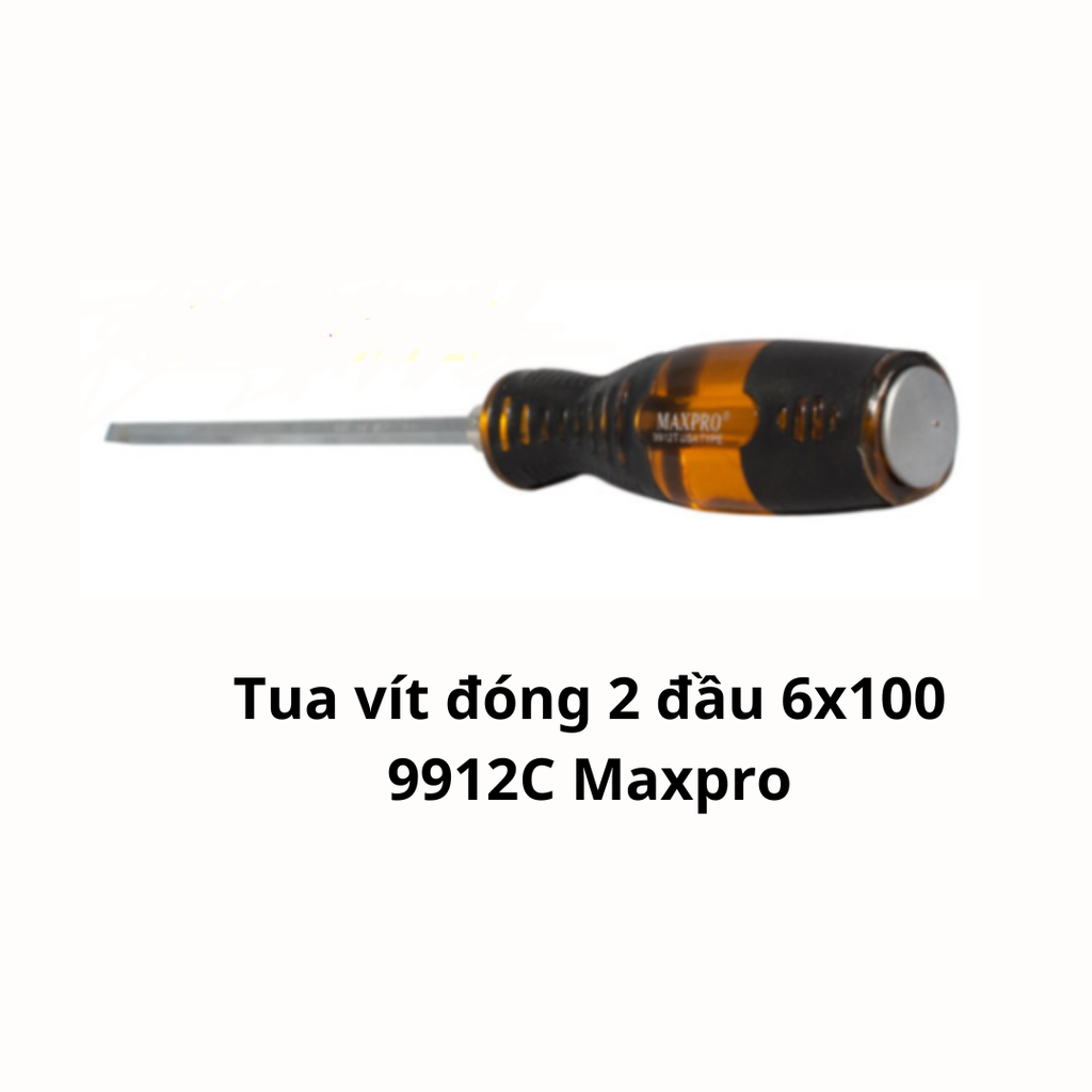 Tua vít đóng 2 đầu 6x100 9912C Maxpro