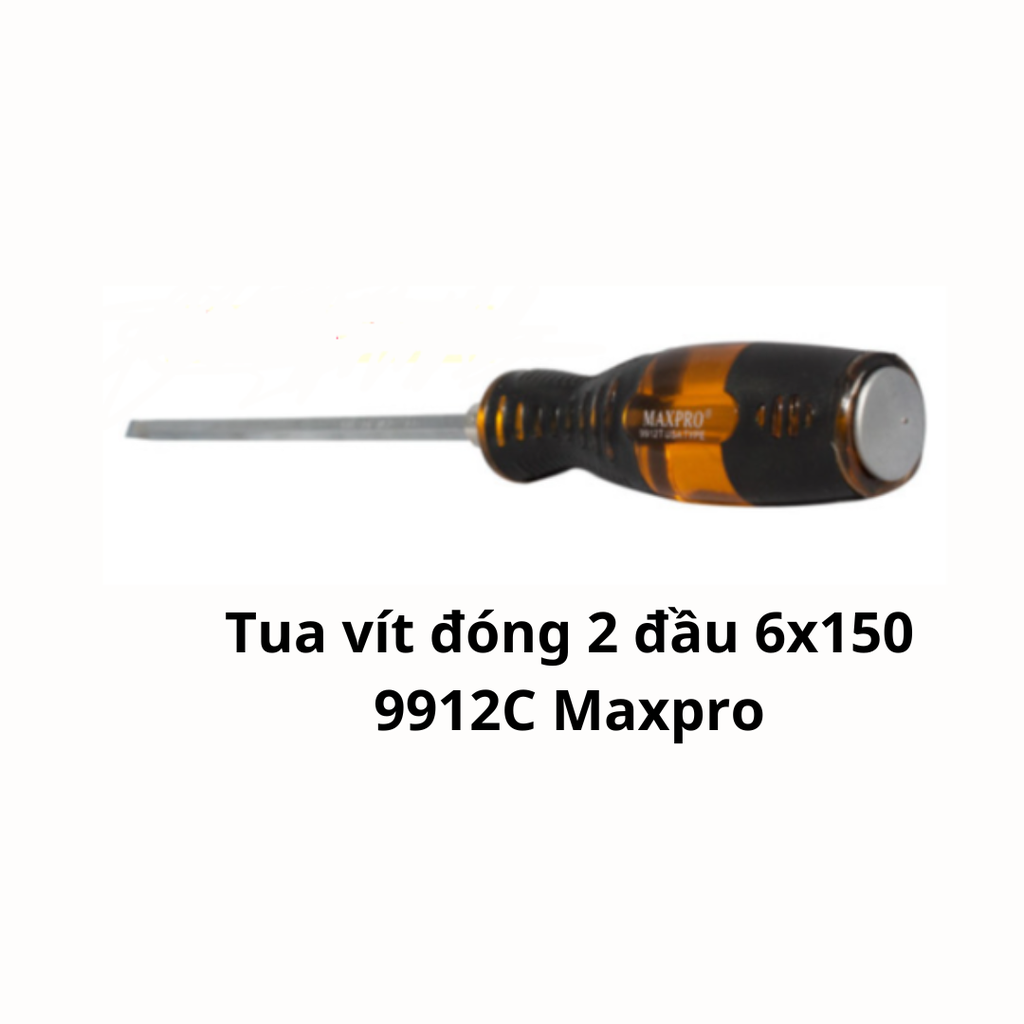 Tua vít đóng 2 đầu 6x150 9912C Maxpro