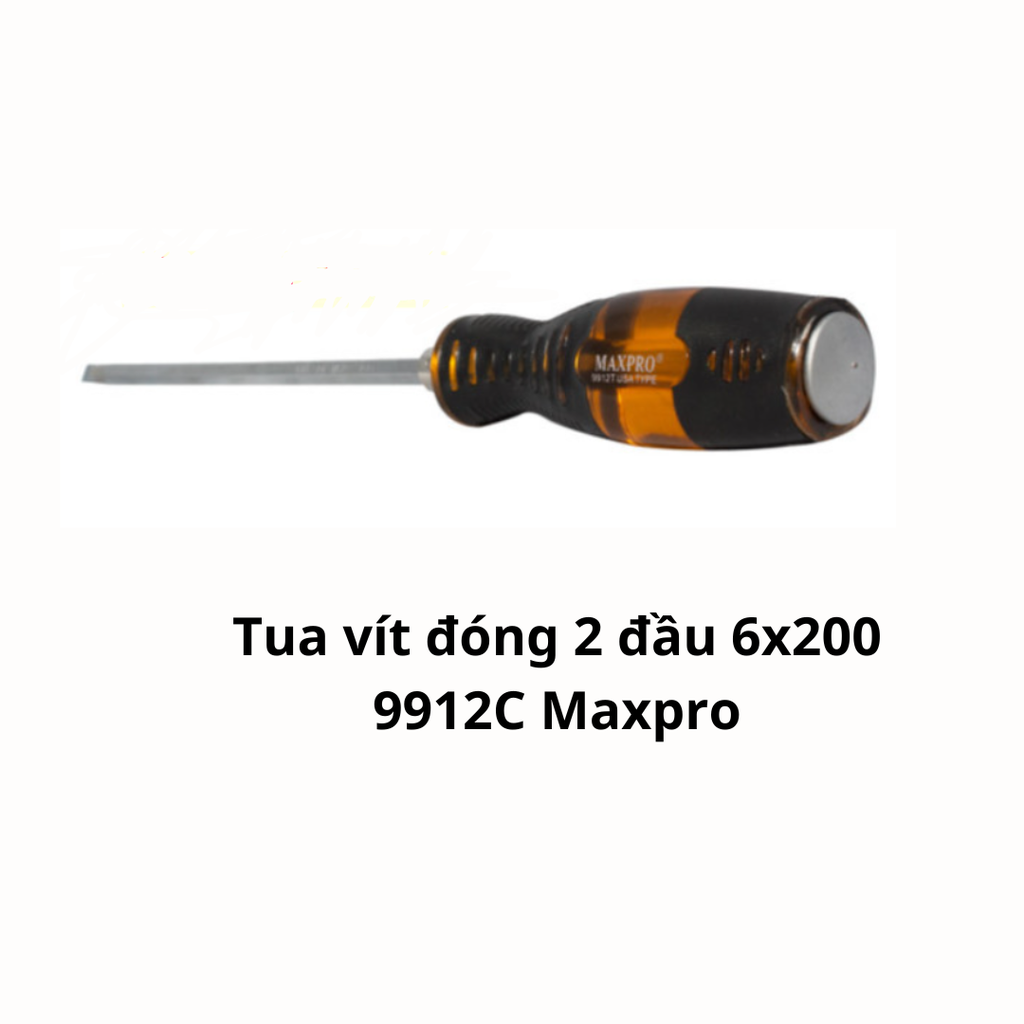 Tua vít đóng 2 đầu 6x200 9912C Maxpro