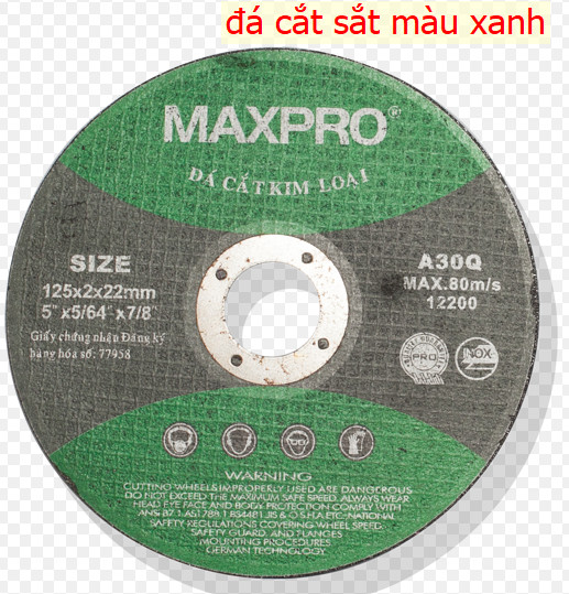 Đá cắt 1 tấc xanh Maxpro