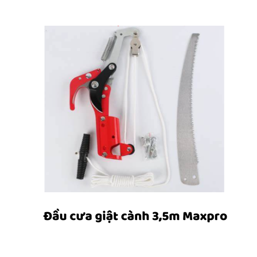 Đầu cưa giật cành 3,5m Maxpro