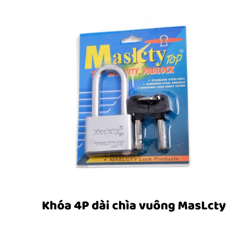 Khóa 4P dài chìa vuông MasLcty