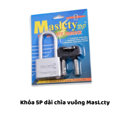 Khóa 5P dài chìa vuông MasLcty