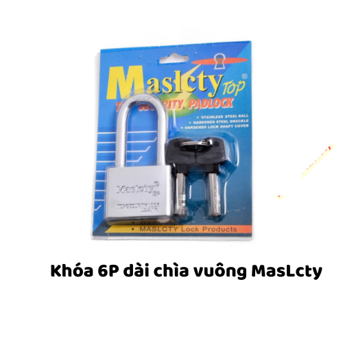 Khóa 6P dài chìa vuông MasLcty