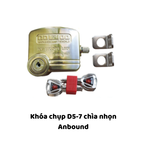 Khóa chụp D5-7 chìa nhọn Anbound