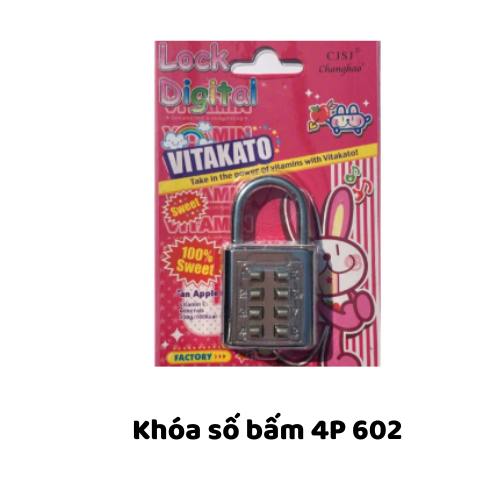 Khóa số bấm 4P 602