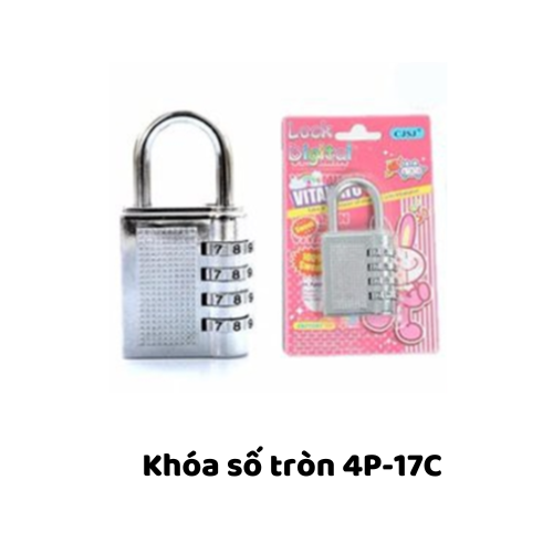 Khóa số tròn 4P-17C