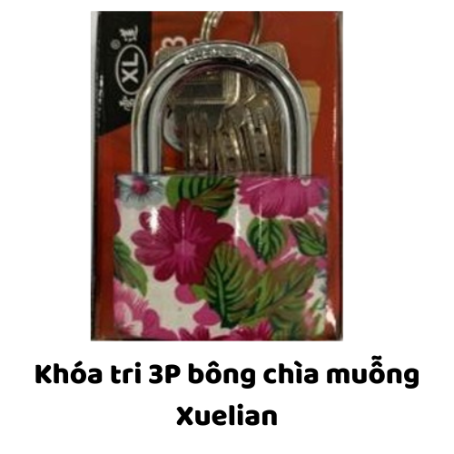 Khóa tri 3P bông chìa muỗng Xuelian