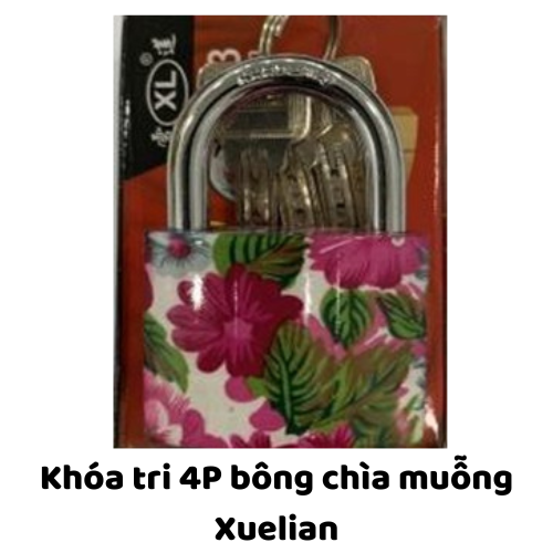 Khóa tri 4P bông chìa muỗng Xuelian