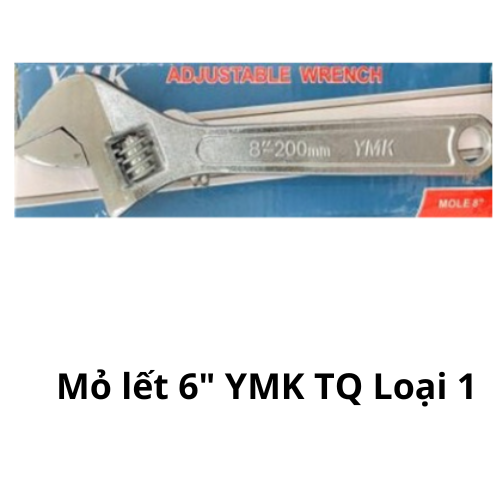 Mỏ lết 6" YMK TQ Loại 1