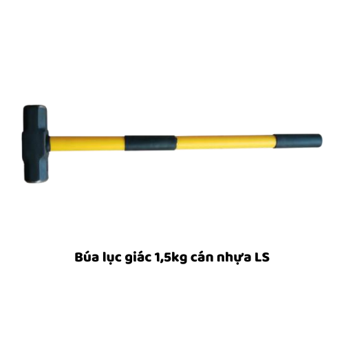 Búa lục giác 1,5kg cán nhựa LS