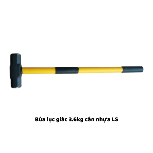 Búa lục giác 3.6kg cán nhựa LS