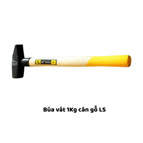 Búa vát 1Kg cán gỗ LS