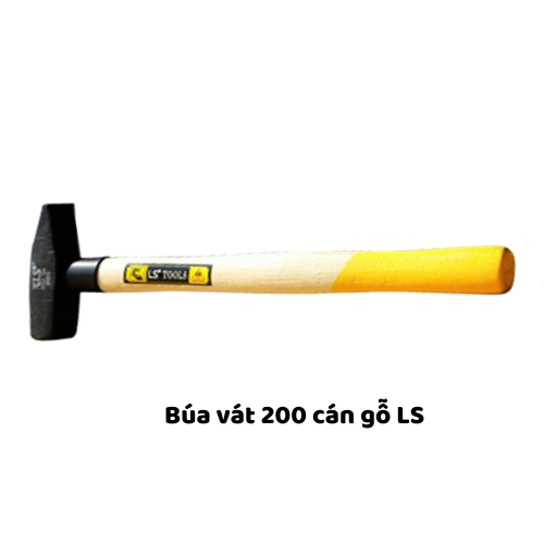 Búa vát 200 cán gỗ LS