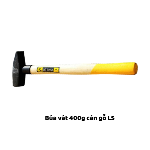 Búa vát 400g cán gỗ LS