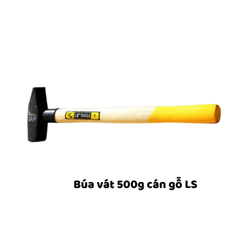 Búa vát 500g cán gỗ LS