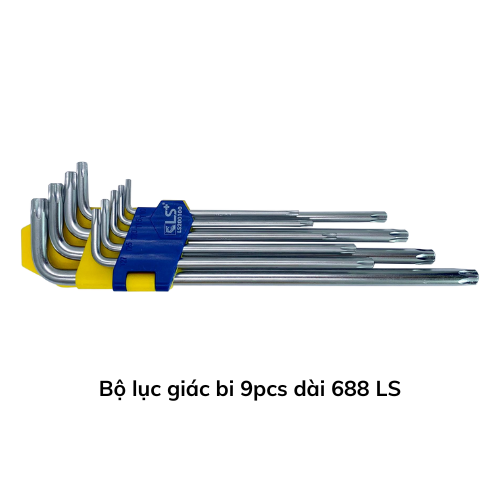 Bộ lục giác bi 9pcs dài 688 LS