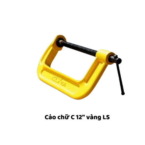 Cảo chữ C 12" vàng LS