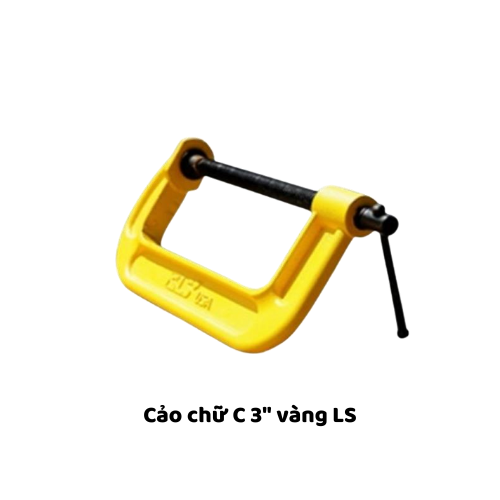 Cảo chữ C 3" vàng LS