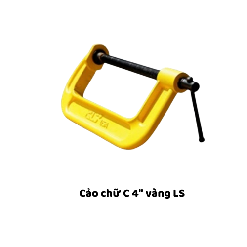 Cảo chữ C 4" vàng LS