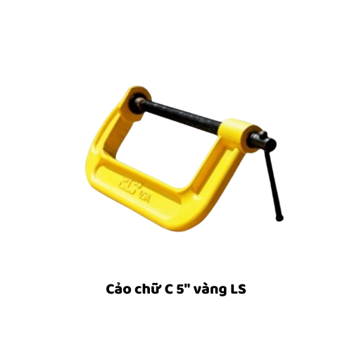 Cảo chữ C 5" vàng LS