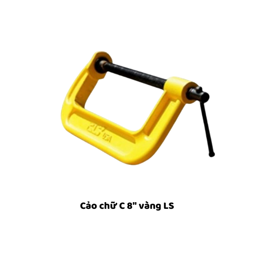 Cảo chữ C 8" vàng LS