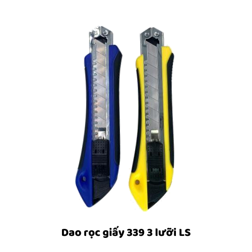 Dao rọc giấy 339 3 lưỡi LS