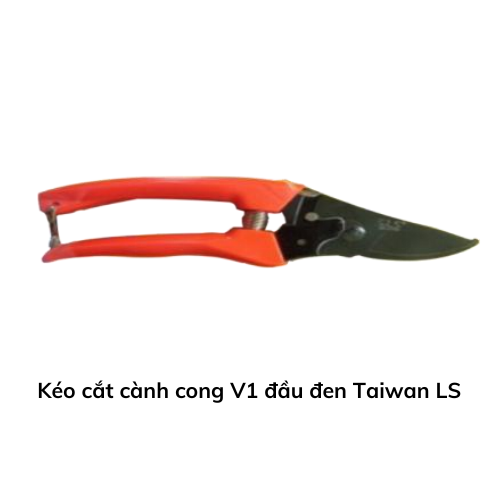 Kéo cắt cành cong V1 đầu đen Taiwan LS