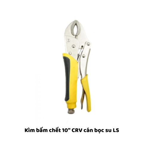 Kìm bấm chết 10" CRV cán bọc su LS