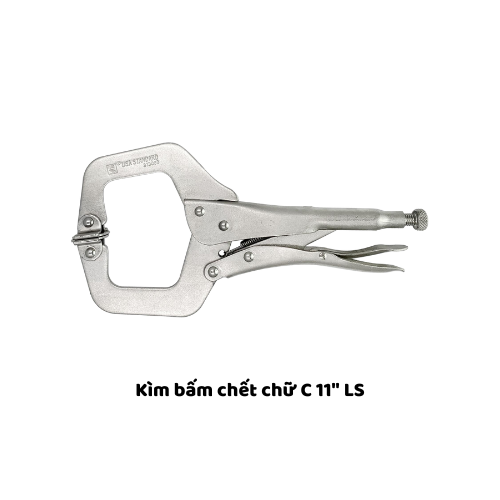 Kìm bấm chết chữ C 11" LS