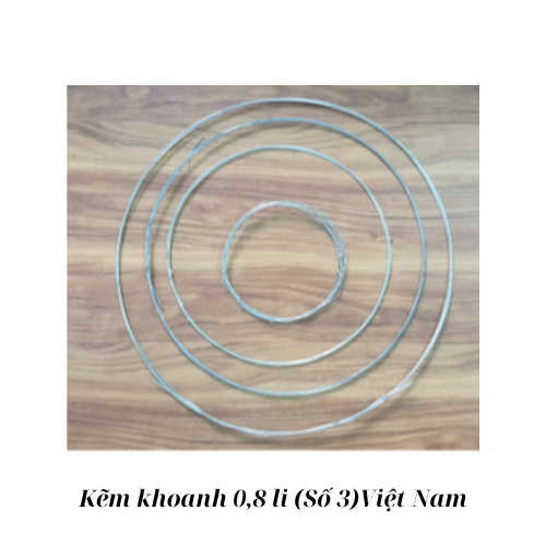 Kẽm khoanh 0,8 li (Số 3)Việt Nam 