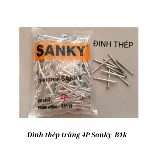 Đinh thép trắng 4P Sanky_B1k