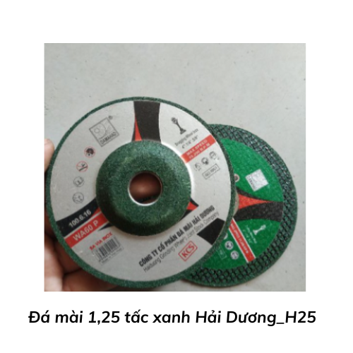 Đá mài 1,25 tấc xanh Hải Dương_H25