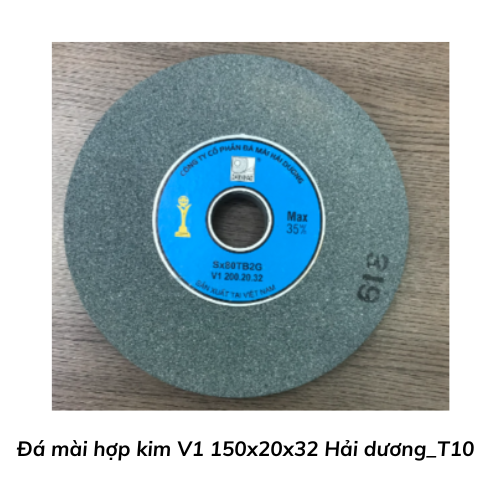 Đá mài hợp kim V1 150x20x32 Hải dương_T10