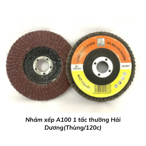 Nhám xếp A100 1 tấc thường Hải Dương(Thùng/120c)