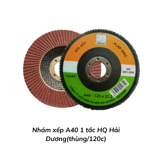 Nhám xếp A40 1 tấc HQ Hải Dương(thùng/120c)