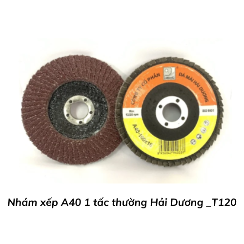 Nhám xếp A40 1 tấc thường Hải Dương _T120