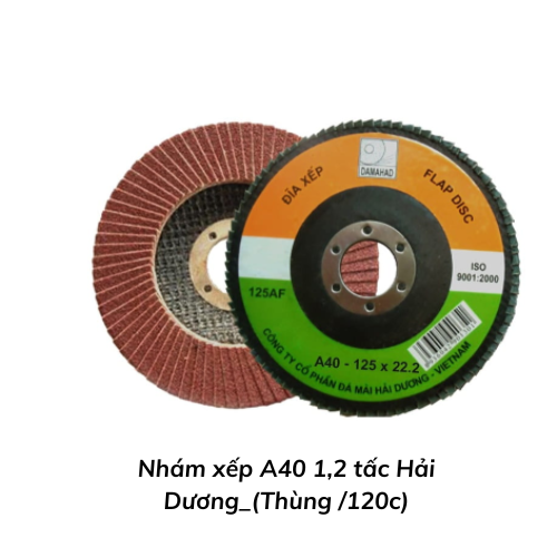 Nhám xếp A40 1,2 tấc Hải Dương_(Thùng /120c)