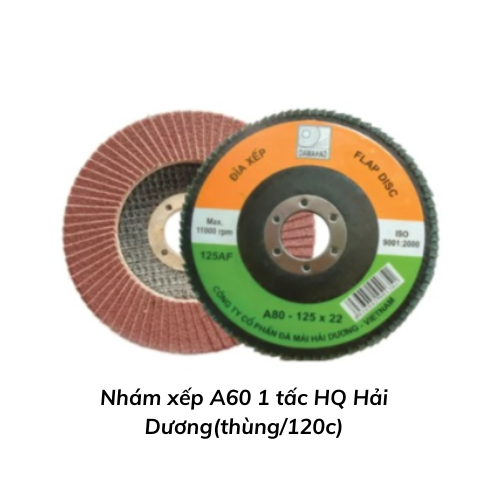 Nhám xếp A60 1 tấc HQ Hải Dương(thùng/120c)