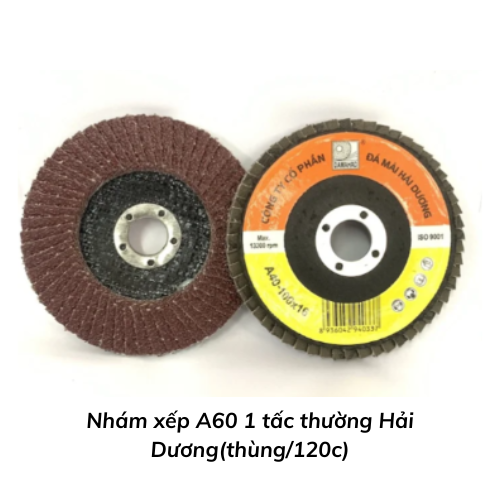 Nhám xếp A60 1 tấc thường Hải Dương(thùng/120c)