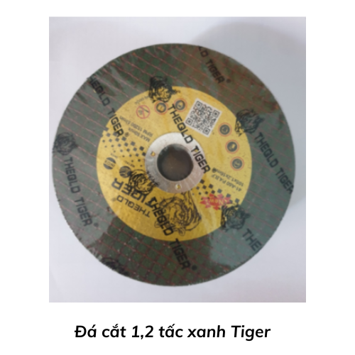 Đá cắt 1,2 tấc xanh Tiger