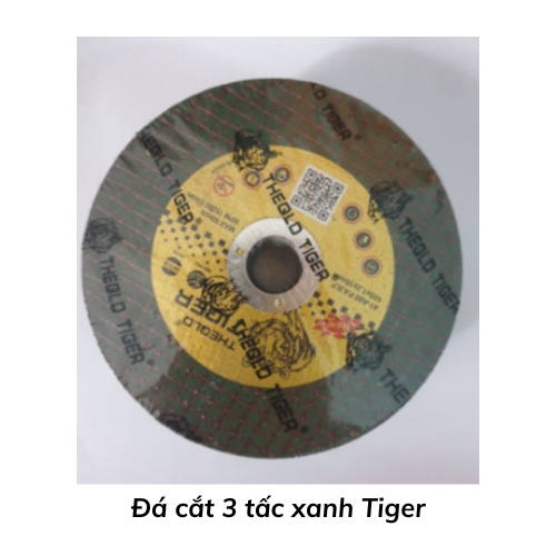 Đá cắt 3 tấc xanh Tiger