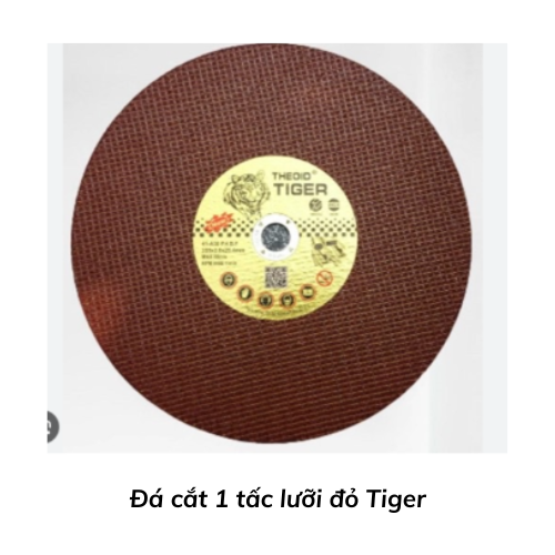 Đá cắt 1 tấc lưỡi đỏ Tiger 