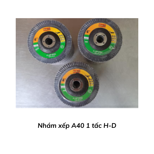 Nhám xếp A40 1 tấc H-D