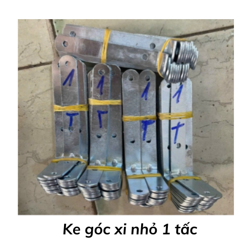 Ke góc xi nhỏ 1 tấc