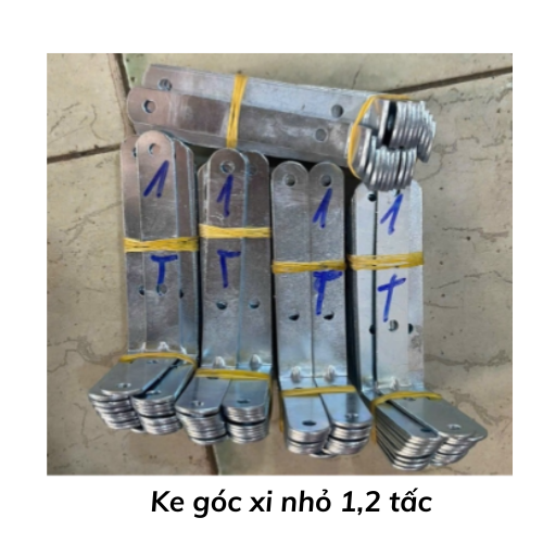 Ke góc xi nhỏ 1,2 tấc