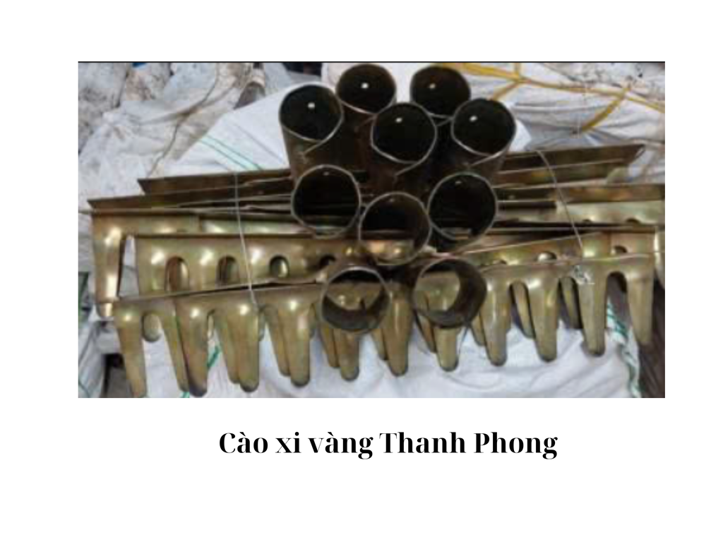 Cào xi vàng Thanh Phong